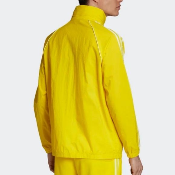 ADIDAS Men Yellow SST Windbreaker Jacket - Picture 3 of 9